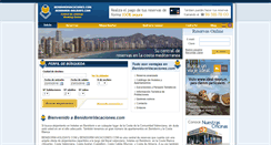 Desktop Screenshot of benidormvacaciones.com